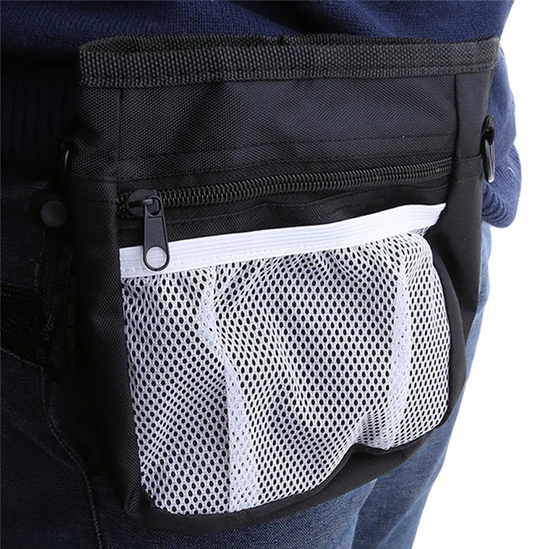 Pet Dog Snack Bag Treat Food Obedience Outdoor Pouch Bag Large Capacity Convenient Practical Fashion Dogs Training Pack