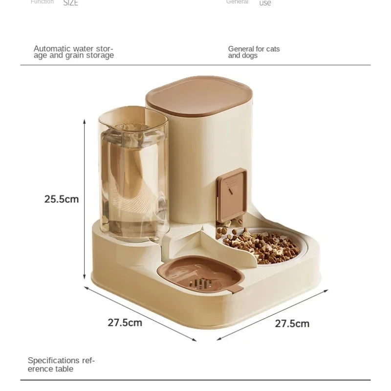 Automatic Cat Feeder & Water Dispenser
