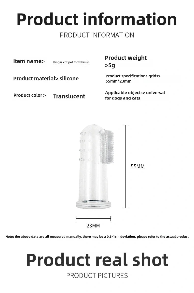 Pet Silicone Finger Cots Toothbrush Cats Dogs Brushing Finger Cots Pet Teeth Oral Cleaning Products In Addition Perros