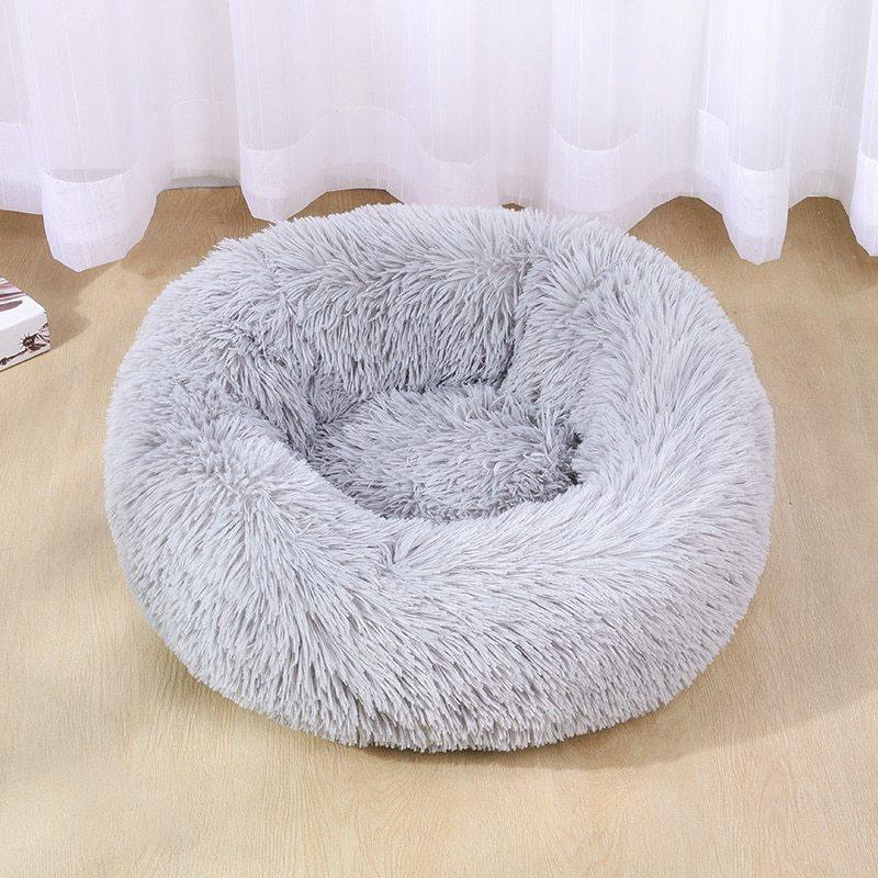 Luxury Fluffy Pet Bed – Calming & Washable - WoofMeow Hub