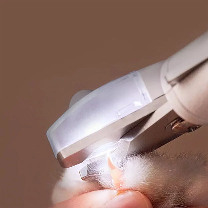 Professional LED Pet Nail Trimmer for Dogs & Cats - WoofMeow Hub