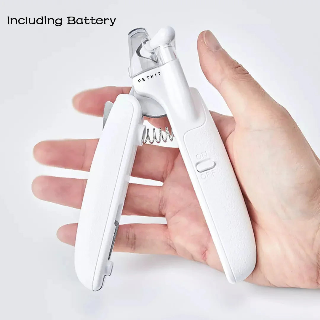 Professional LED Pet Nail Trimmer for Dogs & Cats - WoofMeow Hub