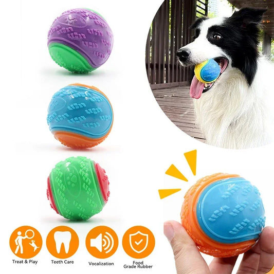 Squeaky TPR Dog Ball