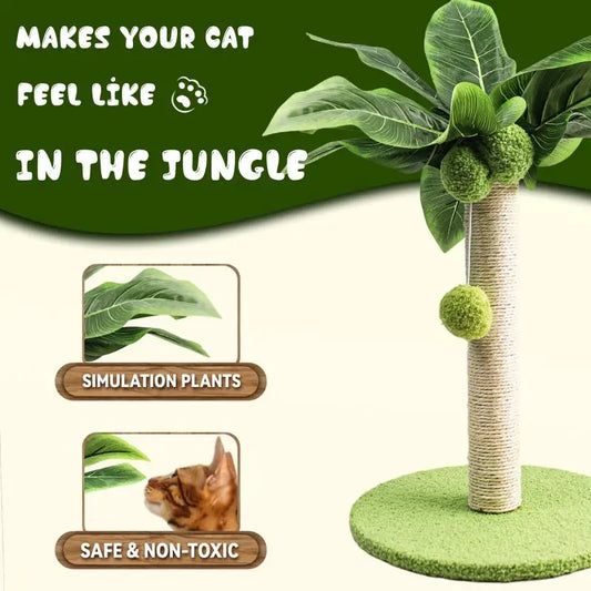 Cat Scratching Post with Toys