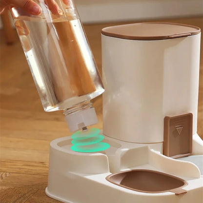 Automatic Cat Feeder & Water Dispenser