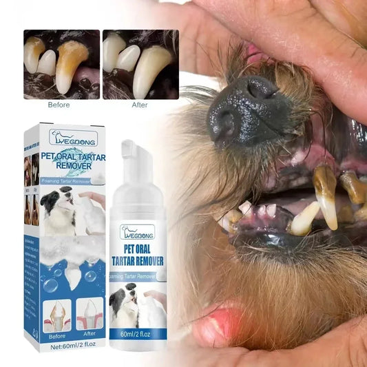 Natural Pet Tartar Remover Foam