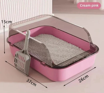 Kitty Semi-Enclosed Litter Box
