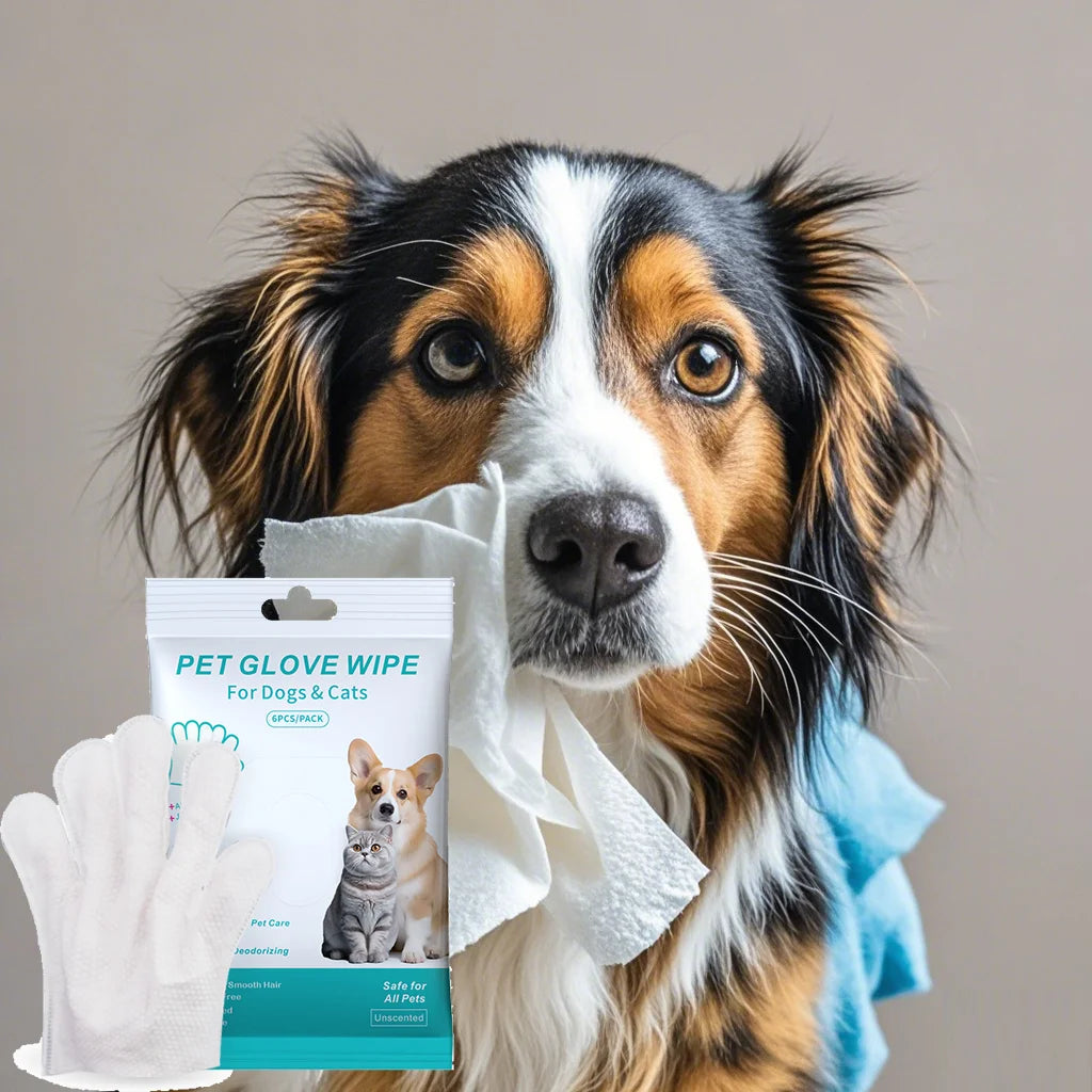 Disposable Pet Cleaning Gloves