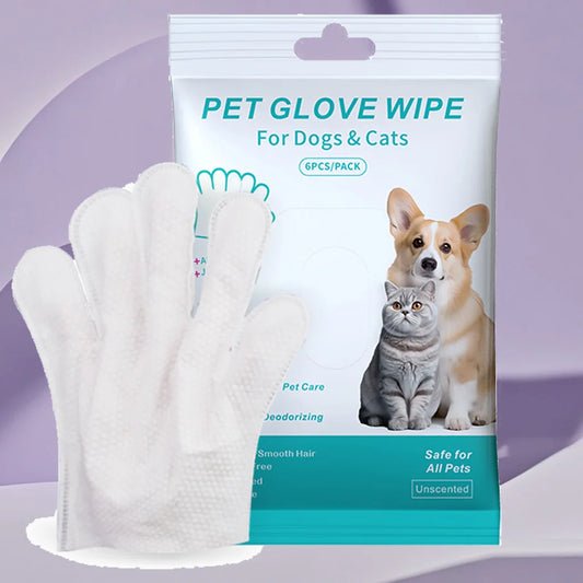 Disposable Pet Cleaning Gloves