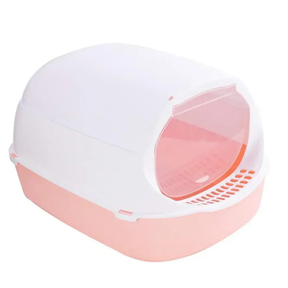 Kitty Semi-Enclosed Litter Box