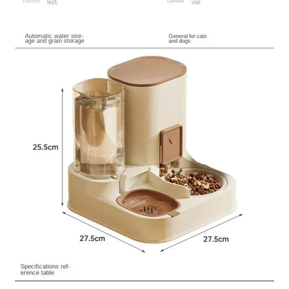 Automatic Cat Feeder & Water Dispenser