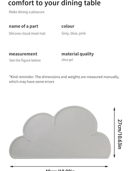 Pet Feeding Mat for Cats and Dogs with Nonspill Nonslip Waterproof Leakage Food Easy to Clean Silicone Placemats