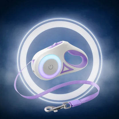 LED Glowing at Night Walking Leash - WoofMeow Hub