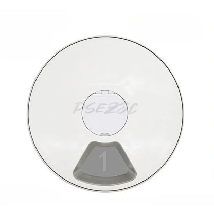 Six Grid Multi Grid Large Capacity Timed Feeding Device Pet Intelligent Automatic Timed Feeding Device Music Reminder