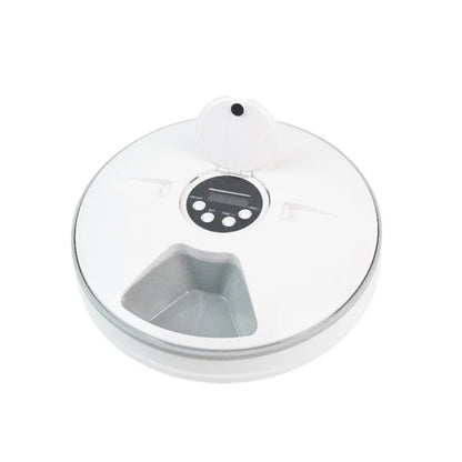 Six Grid Multi Grid Large Capacity Timed Feeding Device Pet Intelligent Automatic Timed Feeding Device Music Reminder