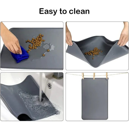 Non-Slip Silicone Dog Feeding Mat