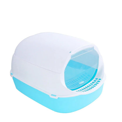 Kitty Semi-Enclosed Litter Box