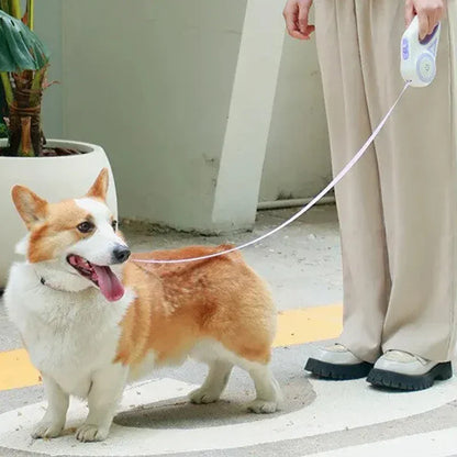 LED Glowing at Night Walking Leash - WoofMeow Hub