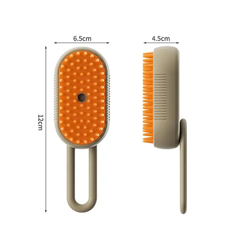 3-in-1 Steamy Pet Grooming Brush