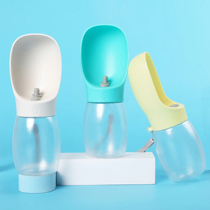 Pet Dog Water Bottle Dispenser For Small Big Dogs Cats Outdoor Travel Walking Puppy Drinking Bowls French Bulldog Pug Feeder