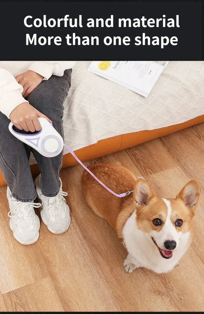 LED Glowing at Night Walking Leash - WoofMeow Hub