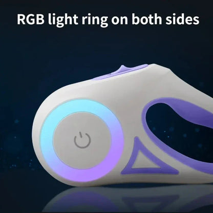 LED Glowing at Night Walking Leash - WoofMeow Hub