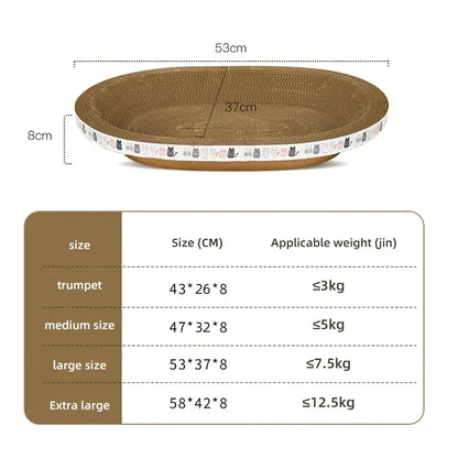 HOOPET Cat Scratcher Bed