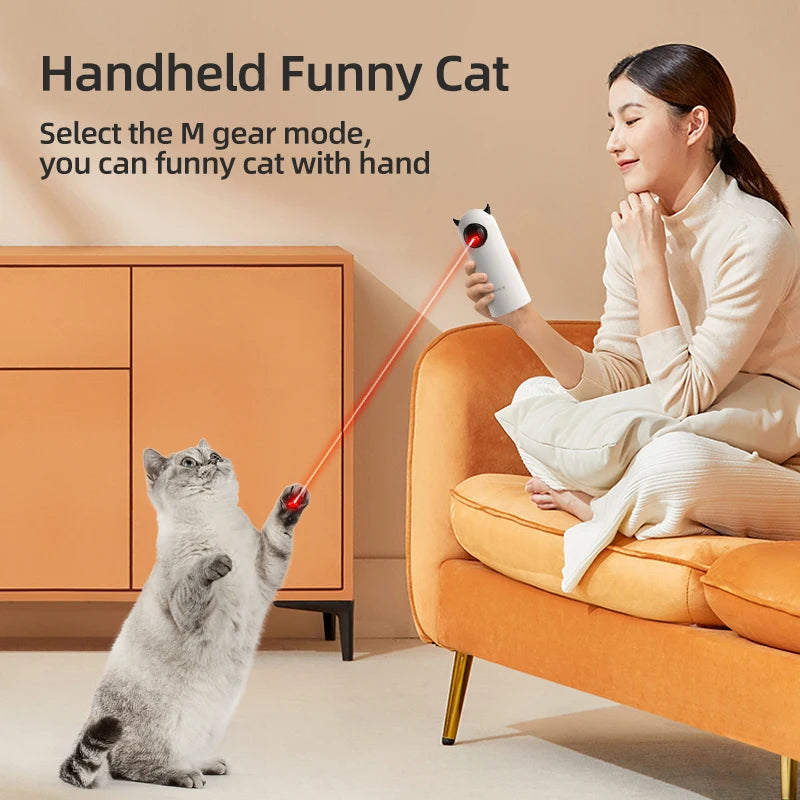 ROJECO Automatic LED Cat Toy