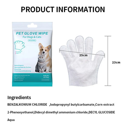 Disposable Pet Cleaning Gloves