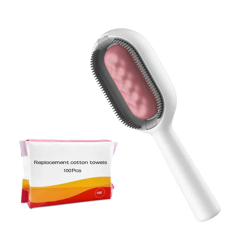 Cat Hair Remover Brush – Dual-Sided with Water Tank - WoofMeow Hub