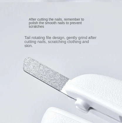 Professional LED Pet Nail Trimmer for Dogs & Cats - WoofMeow Hub